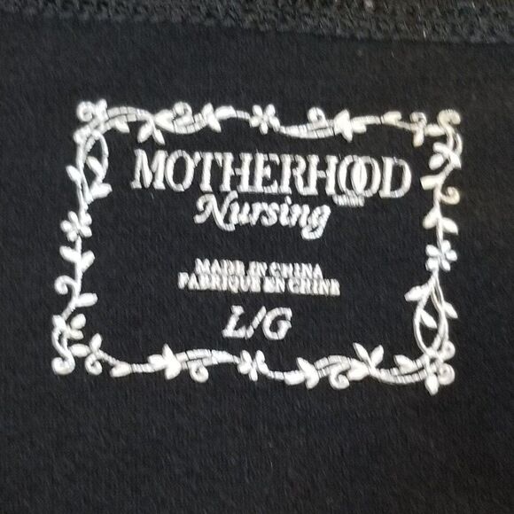 Motherhood Nursing Long Sleeve Top (Size Large) - Picture 5 of 6